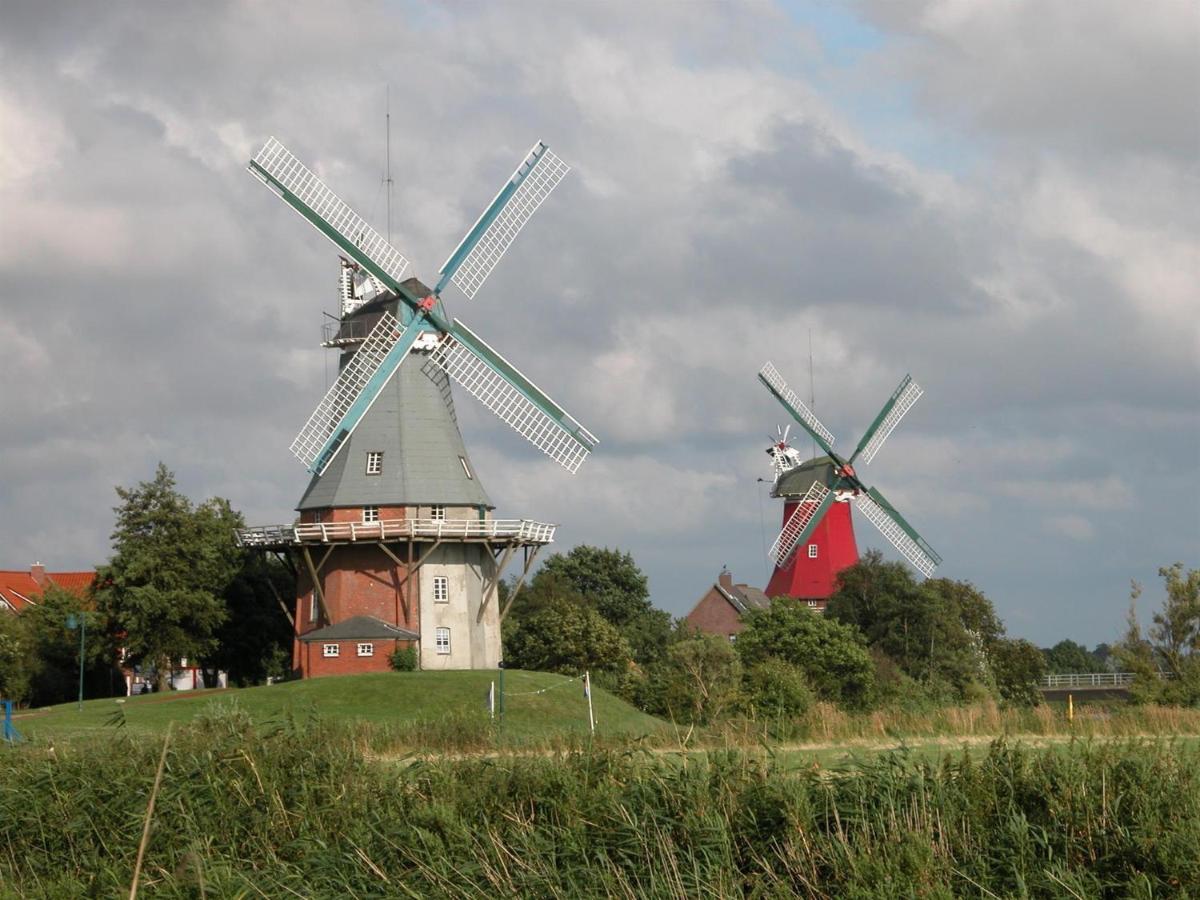 Oltmanns Ferienhaus Bummert Am Hafen Greetsiel Exterior photo