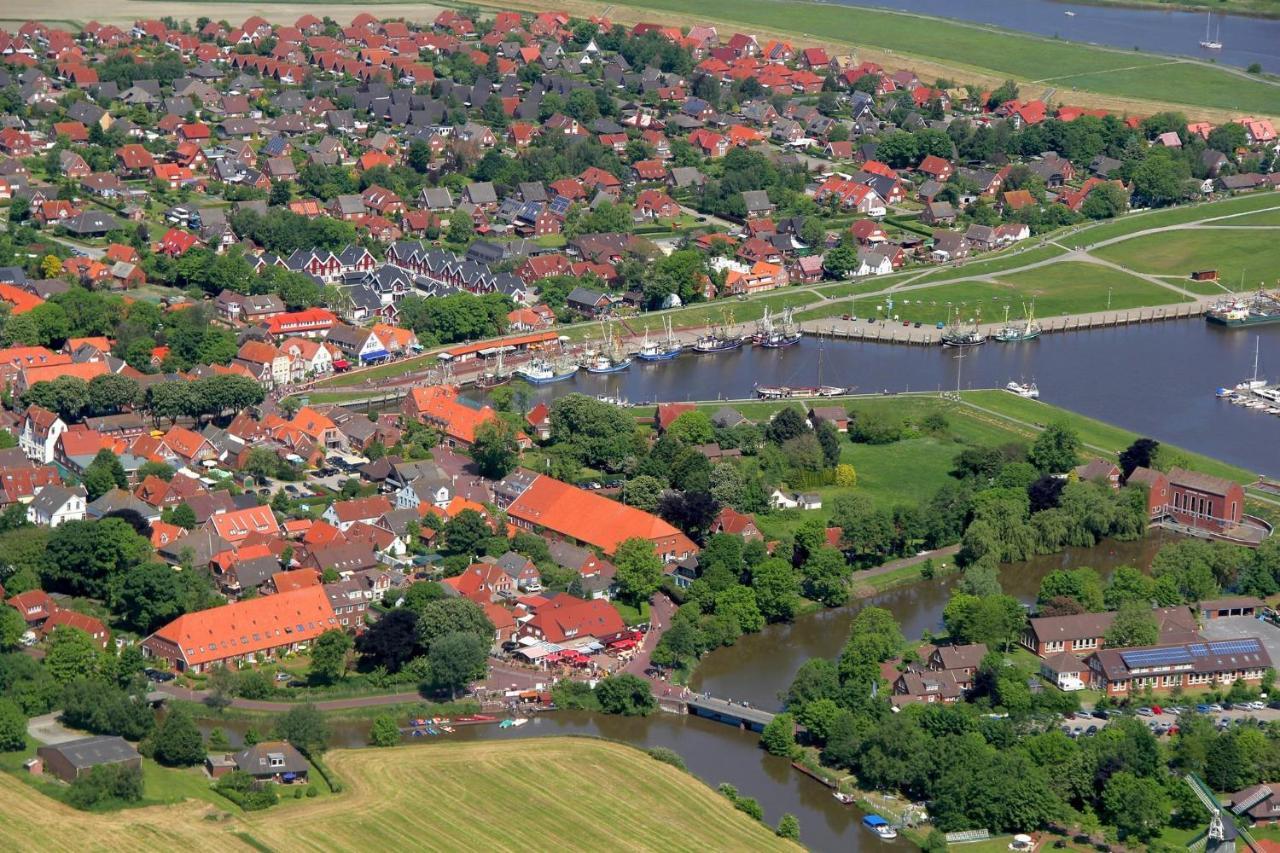 Oltmanns Ferienhaus Bummert Am Hafen Greetsiel Exterior photo