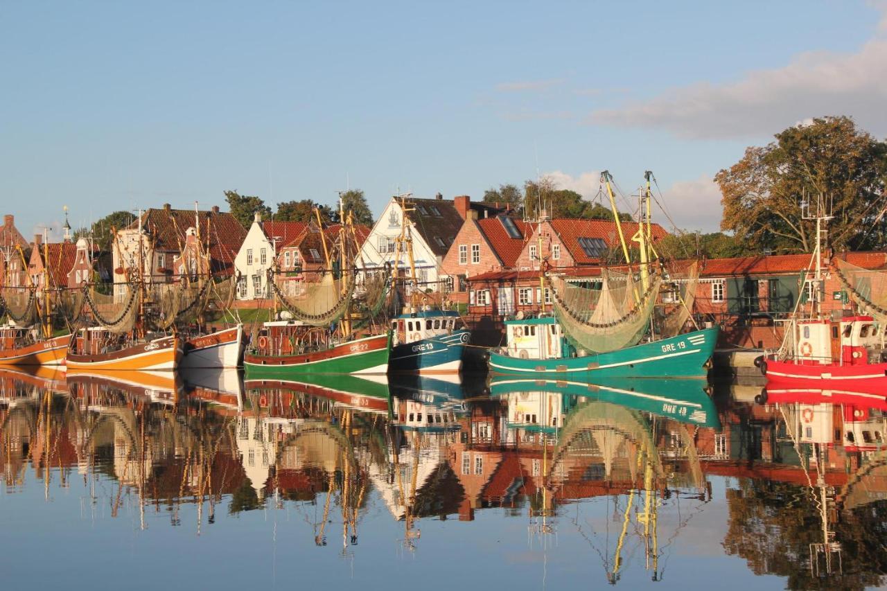 Oltmanns Ferienhaus Bummert Am Hafen Greetsiel Exterior photo