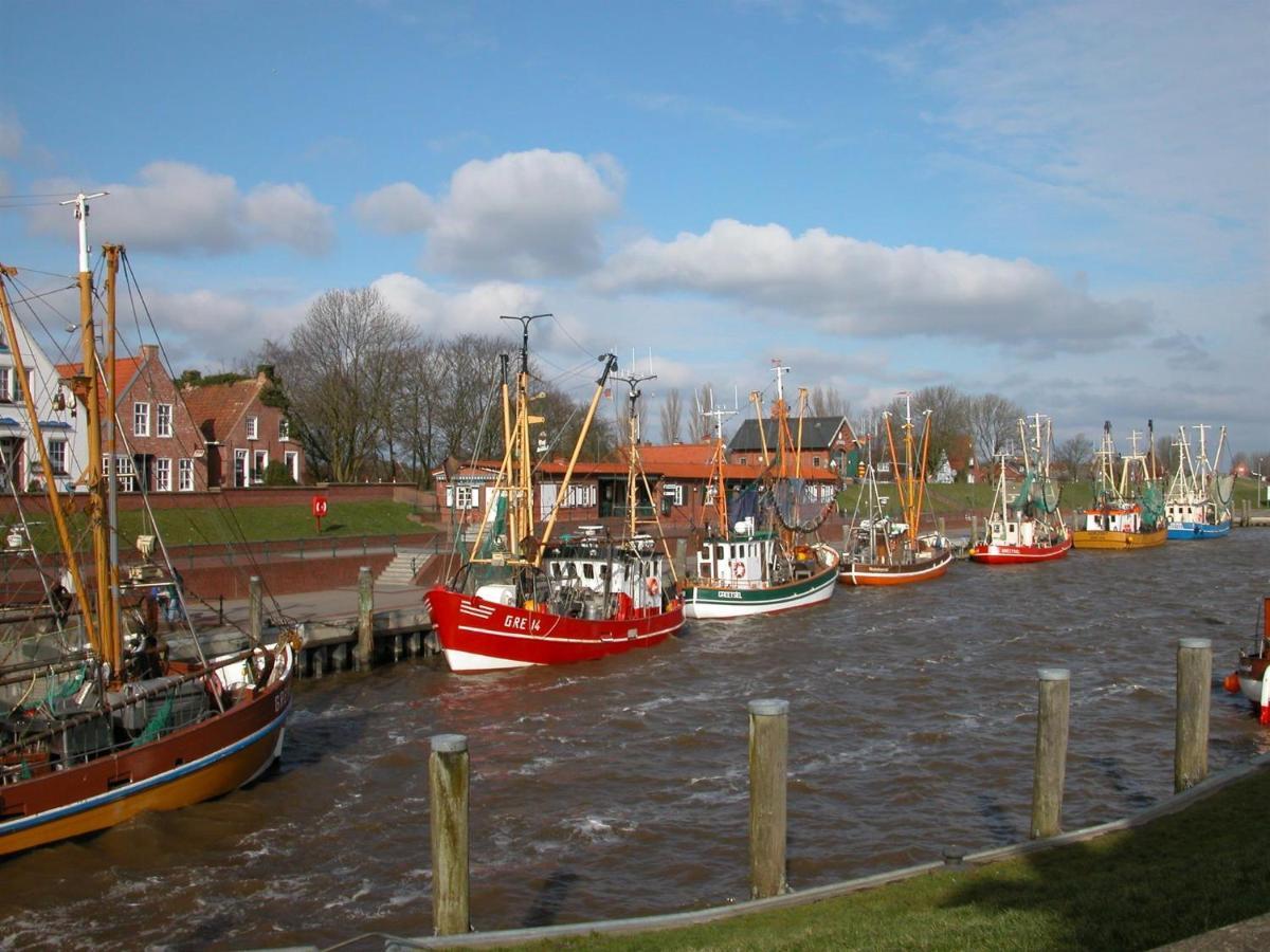 Oltmanns Ferienhaus Bummert Am Hafen Greetsiel Exterior photo