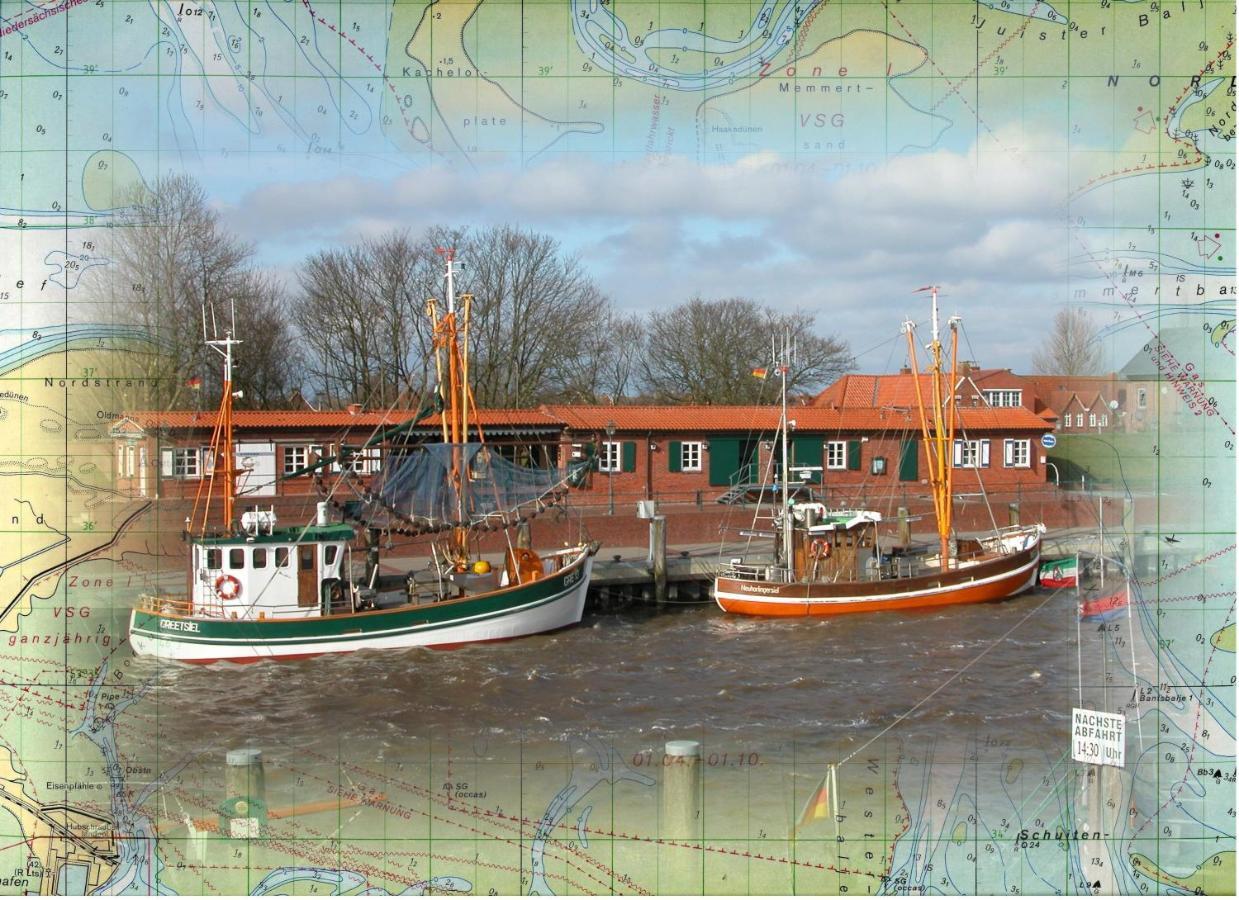 Oltmanns Ferienhaus Bummert Am Hafen Greetsiel Exterior photo